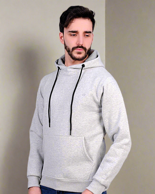 SALE! 2H Gray White Men Sweater Cotton Hoodie
