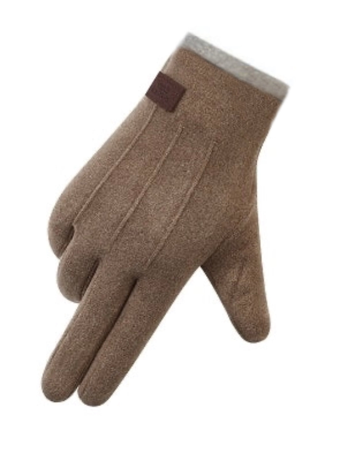 2H Beige Gloves