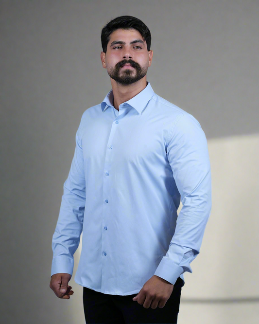 2H #180125 Stretch Formal Shirt