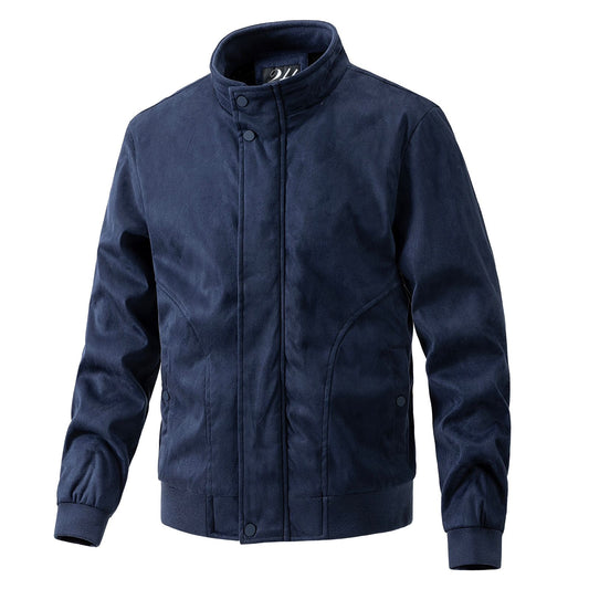 SALE! 2H Navy chamois casual Jacket