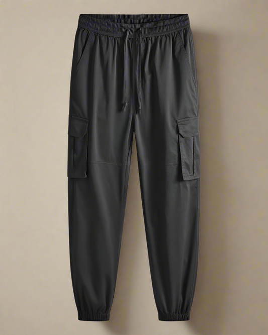 2H Cargo Black Slim Pant