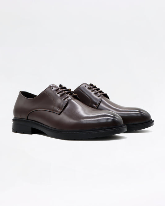 2H #2102 6001 1354 Coffee Formal shoes