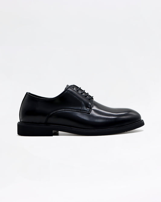 2H #2102 8003 1354 Black Formal shoes
