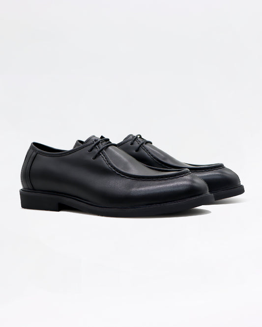 2H #2102 9003 1354 Black Formal shoes