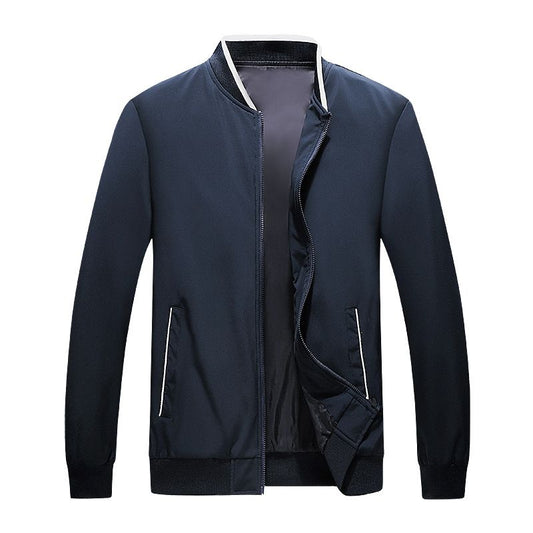 2H Navy Lightweight Casual Jacket