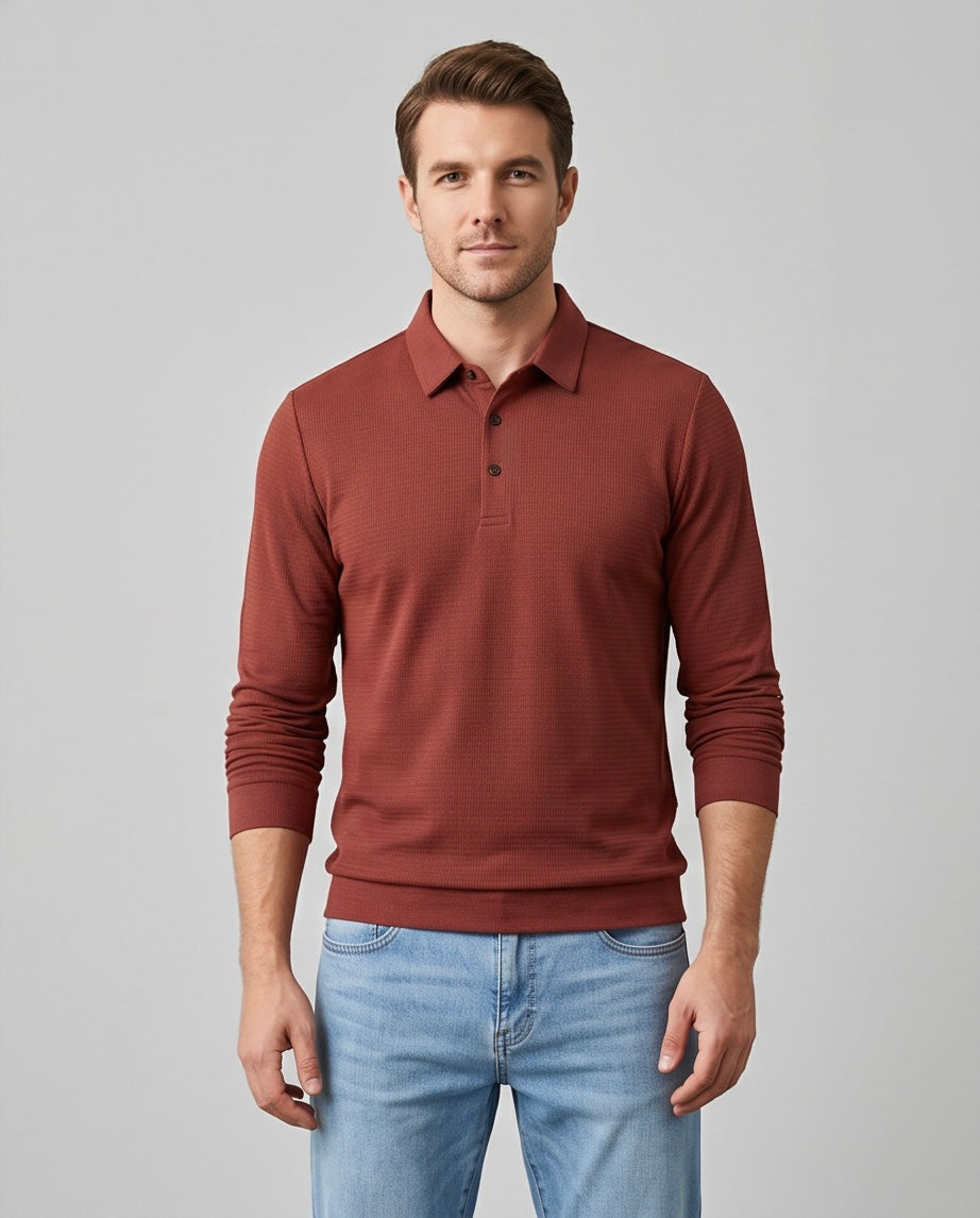 2H #0007 Polo Sweater