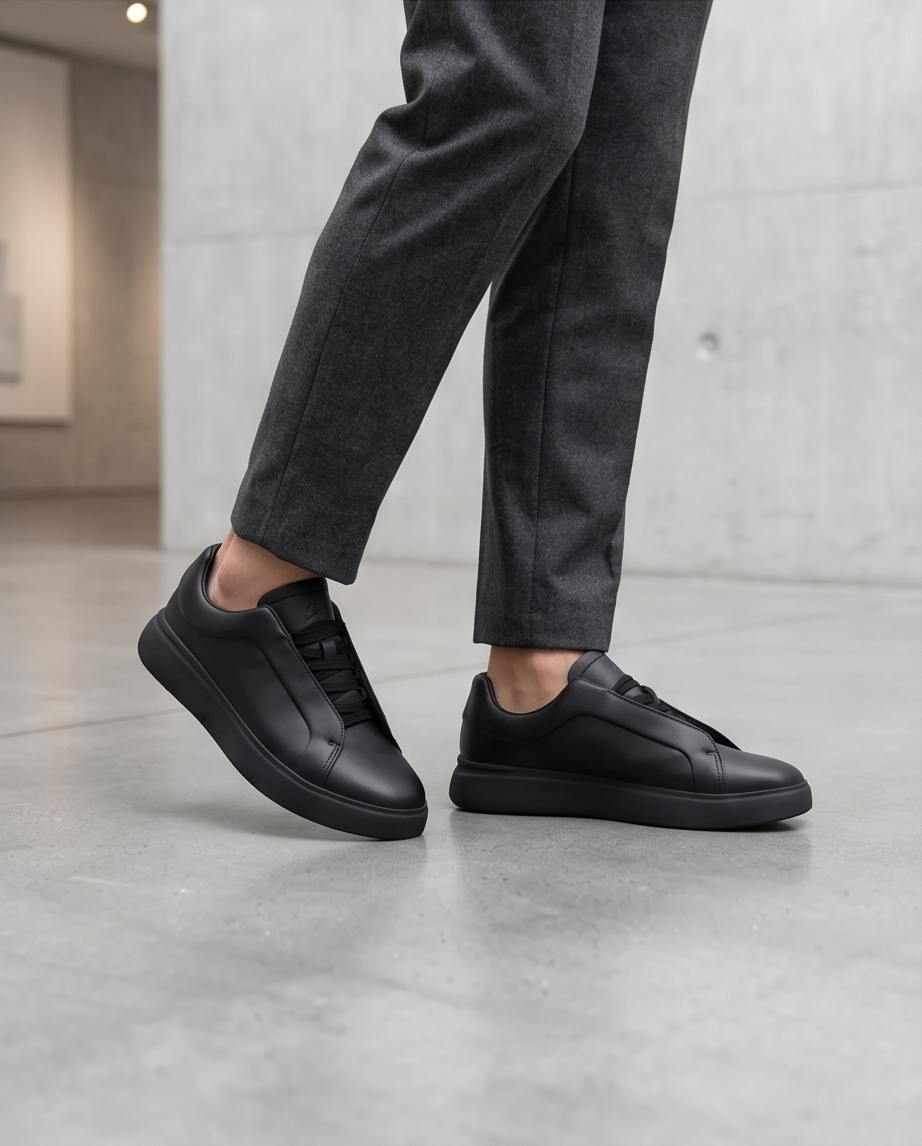 2H #5Z01-8001-9169 Full Black Casual shoes