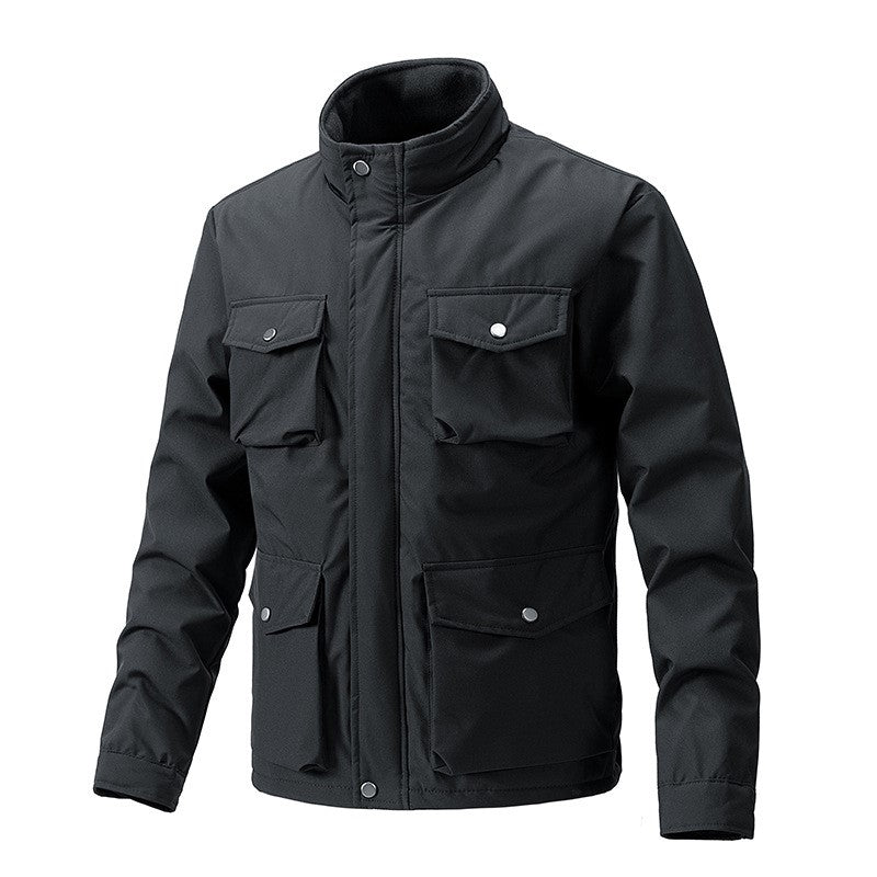 2H #88166 Black Casual Jacket