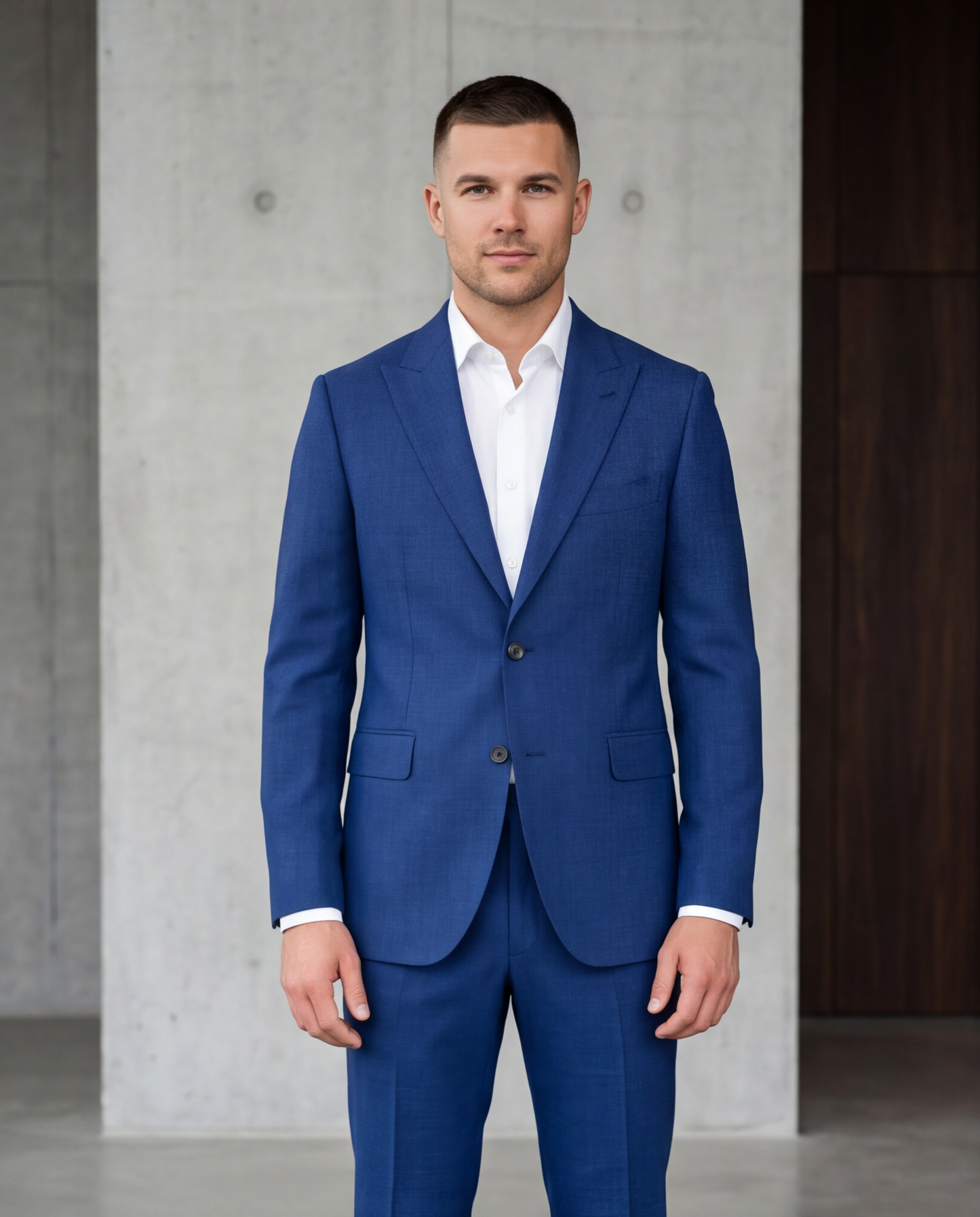 2H #003-2002-06 Navy Formal Suit