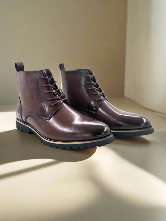 2H #A1710 Coffee Chelsea Boot