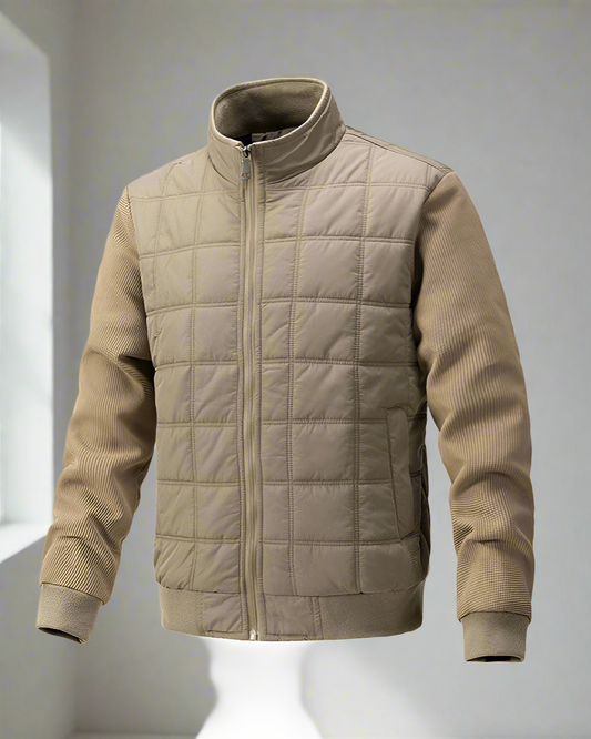 SALE! 2H Khaki squared Casual Jacket