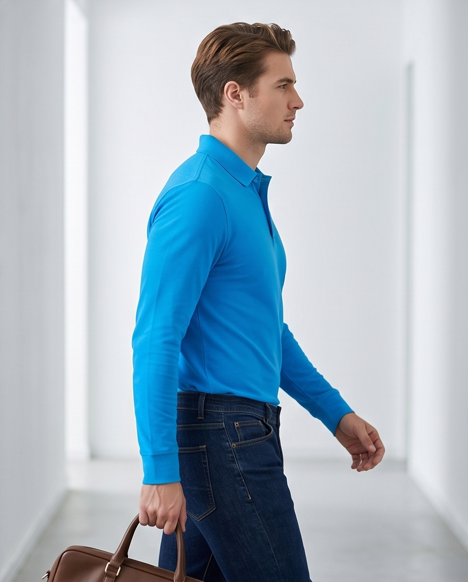 2H #0006 Polo Sweater