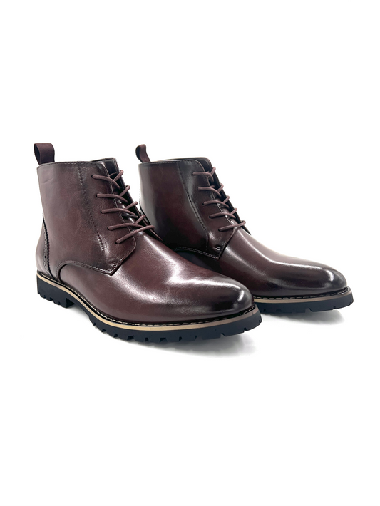 2H #A1710 Coffee Chelsea Boot