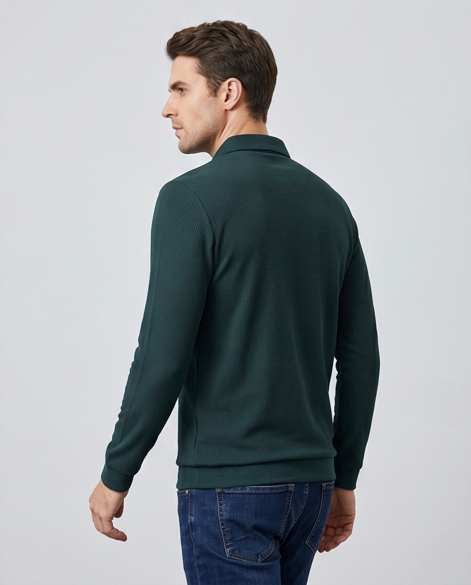 2H #0007 Polo Sweater