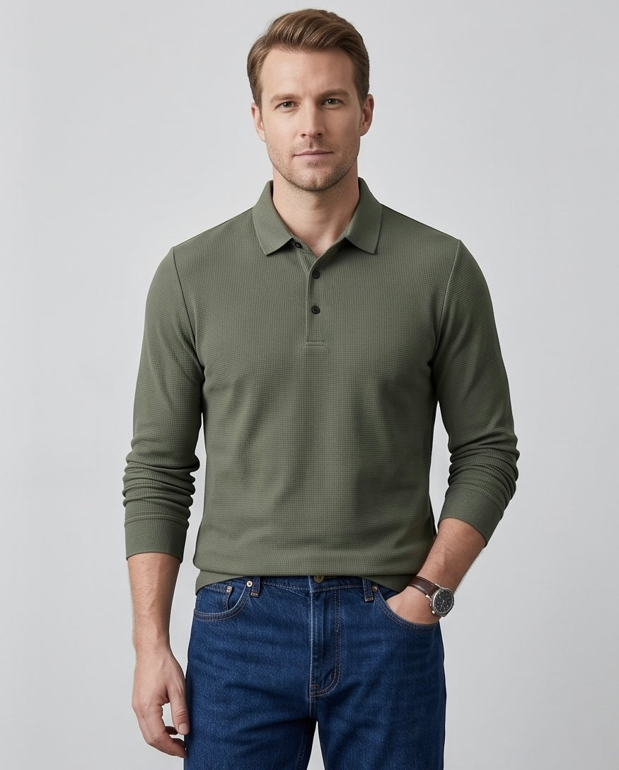 2H #0007 Polo Sweater