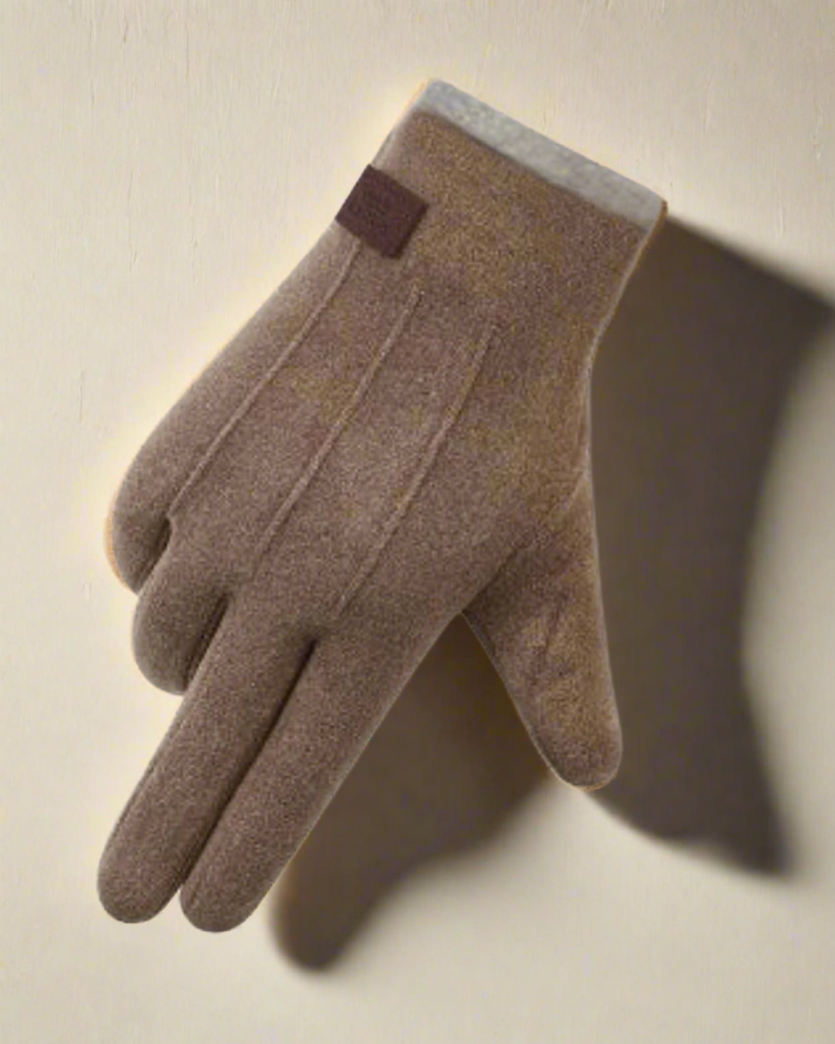2H Beige Gloves