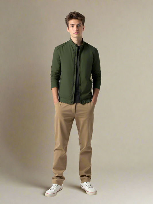 SALE! 2H Military Green Lightweight Casual Jacket