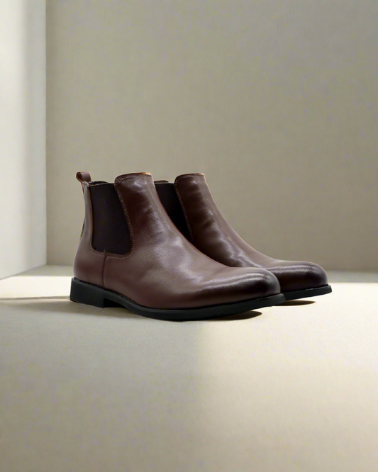 2H #2Y06-1001-8174 Brown Chelsea Boot
