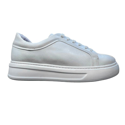 2H #9500 Full White Casual Shoes