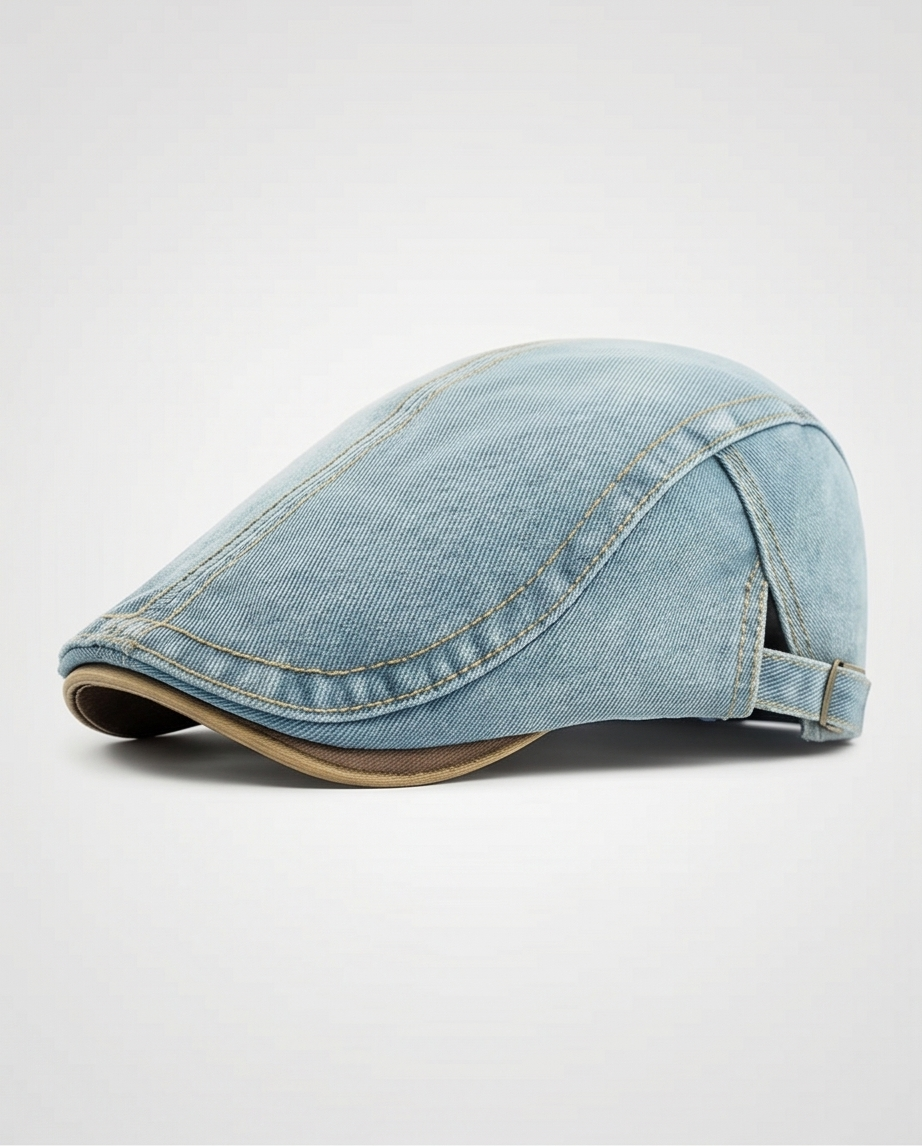 2H Light Blue Jeans Cap