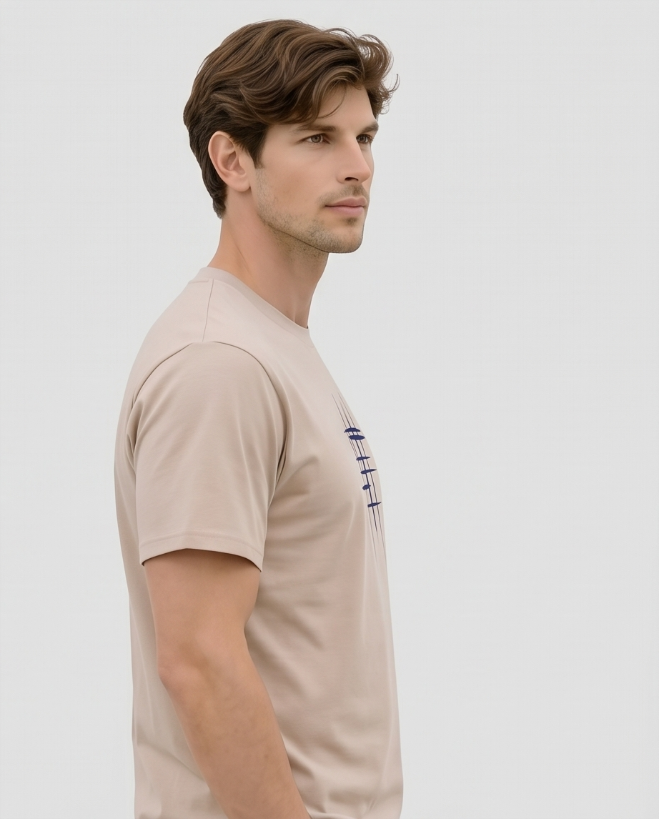 2H #0001-5 Printed T-shirt Regular Fit