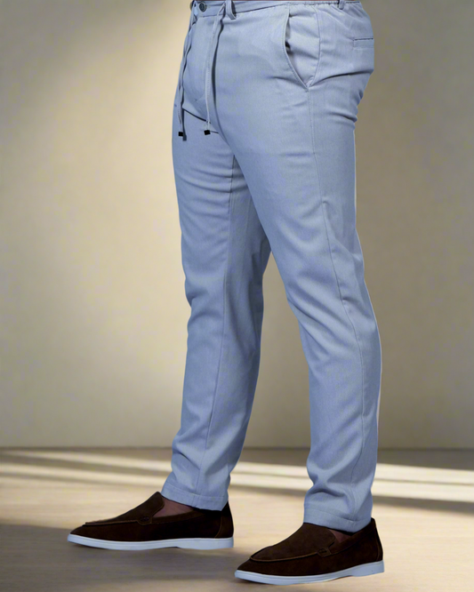 2H pant Linen’s Look,with rope