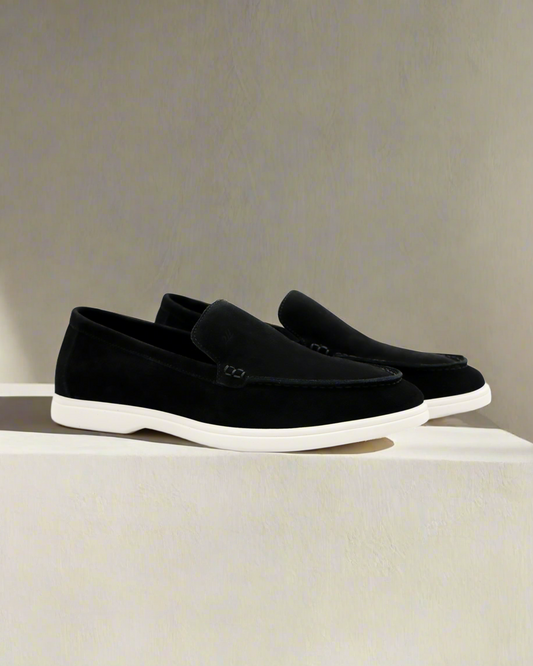 2H #2512 1035 1312 Genuine Leather Black Casual shoes