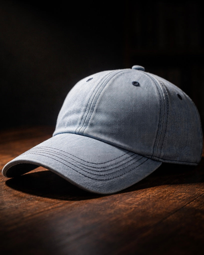 2H Light Blue Jeans Cap