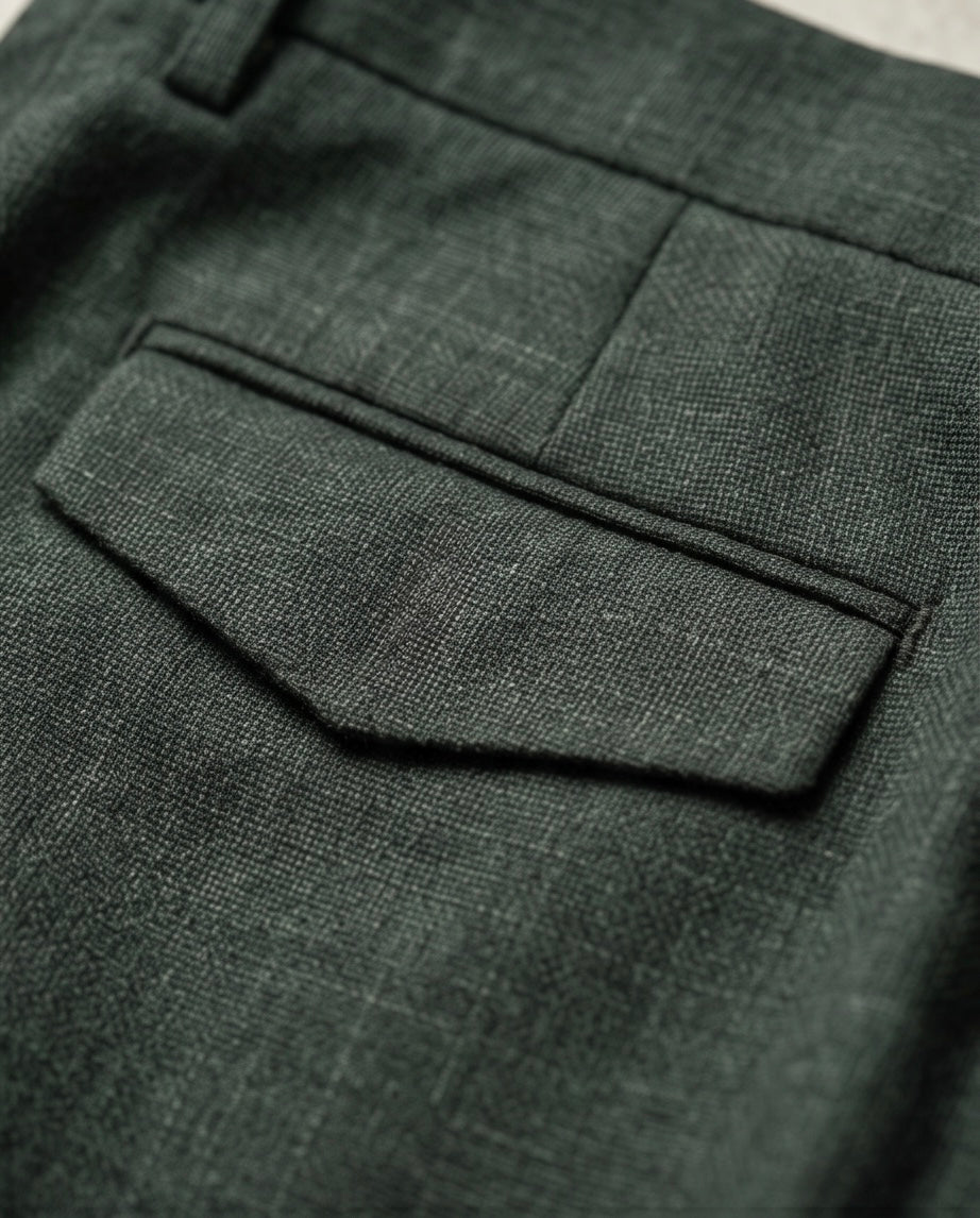 2H #004-2002-04 Army Double Breasted Formal Suit