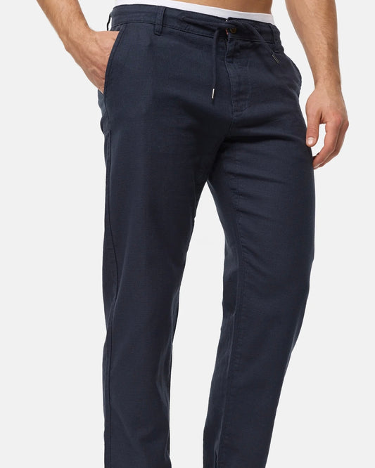 2H Navy Pant with rope