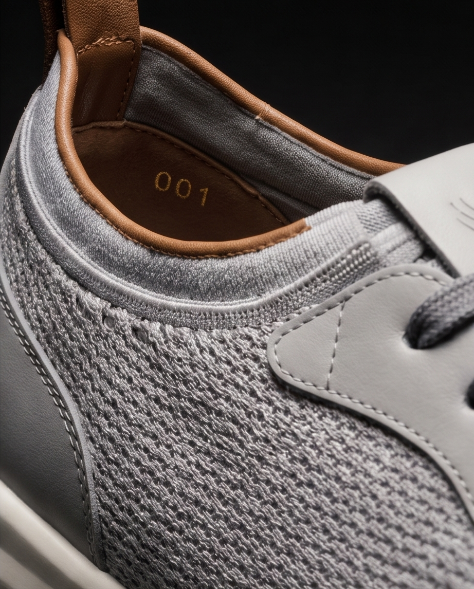 2H #23G Gray Triko Shoes