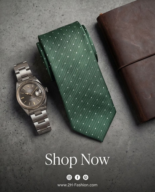 2H Green Necktie