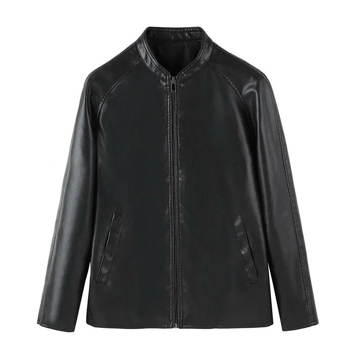 2H #6805 Black Leather Jacket