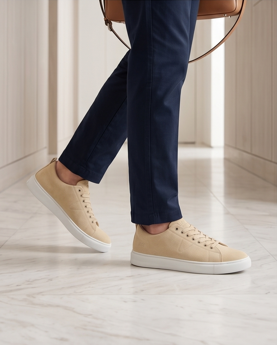 2H #08 Beige Casual Shoes
