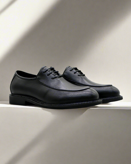 2H #2402 1001 1354 Black Formal shoes