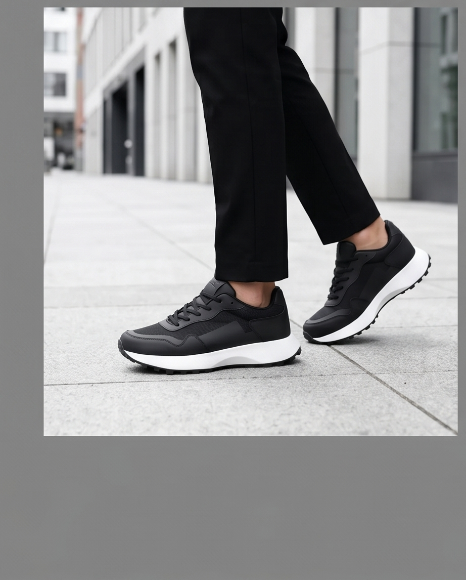 2H #2705 2001 1333 Black Casual shoes