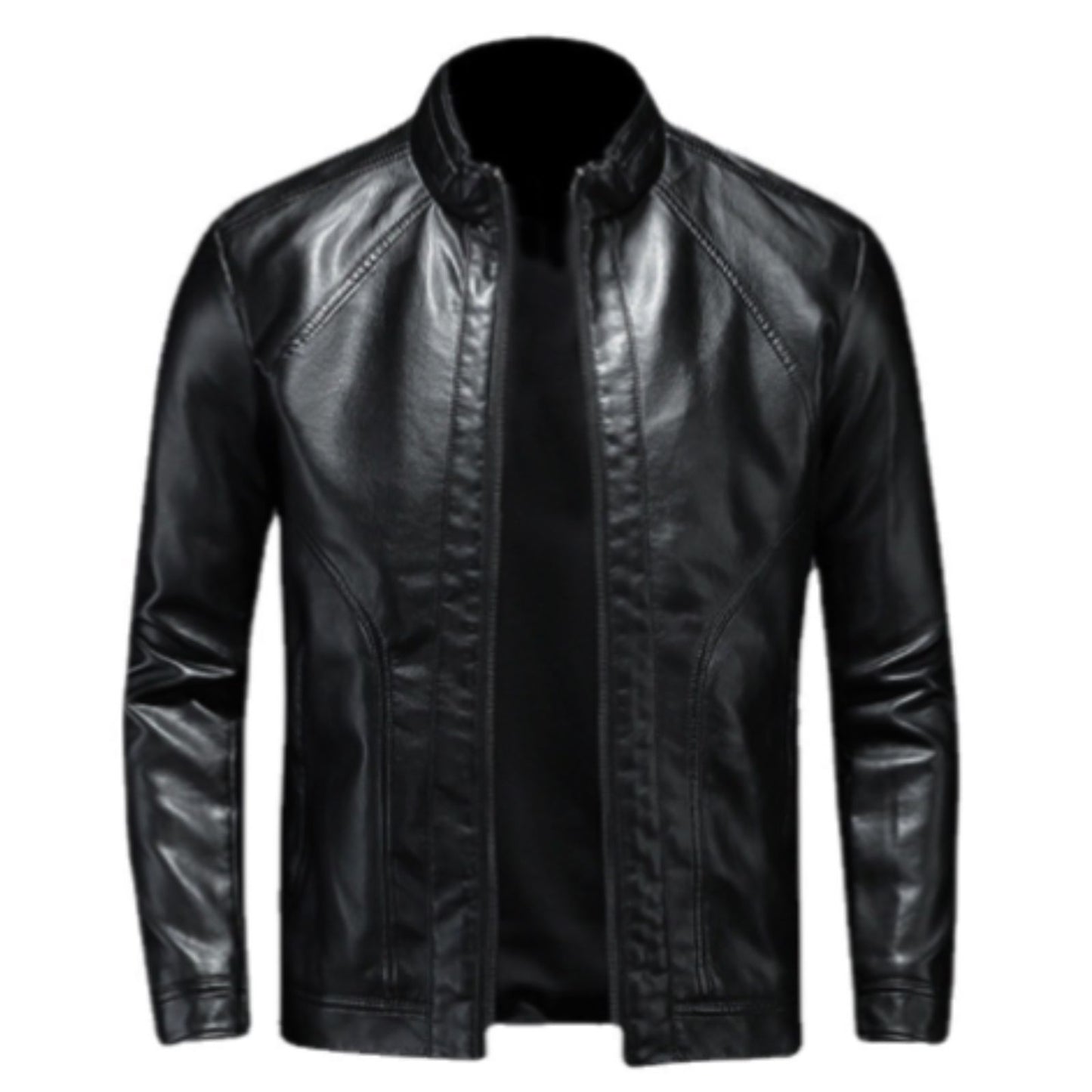 2H #8805 Black Leather Jacket
