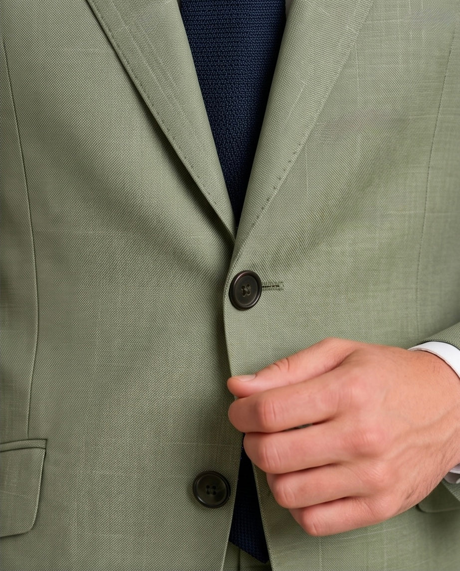 2H #003-1004-43 Green Formal suit