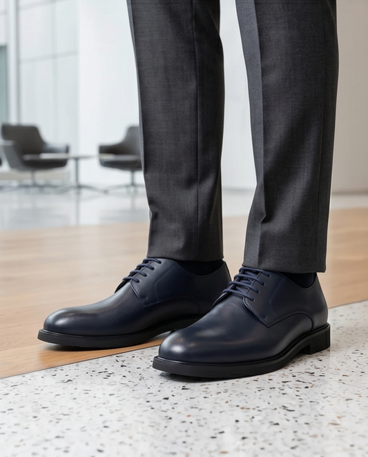 2H #2102 8003 1354 Navy Formal Shoes