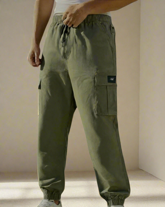 2H #9023 Cargo Green Slim Pant