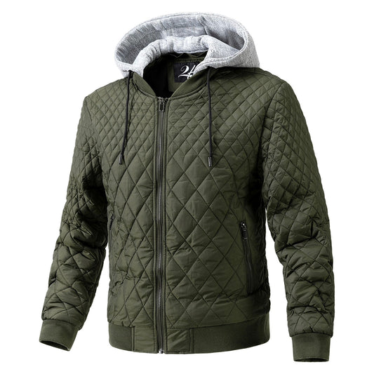 SALE! 2H Olive Green Moving hooded casual Jacket