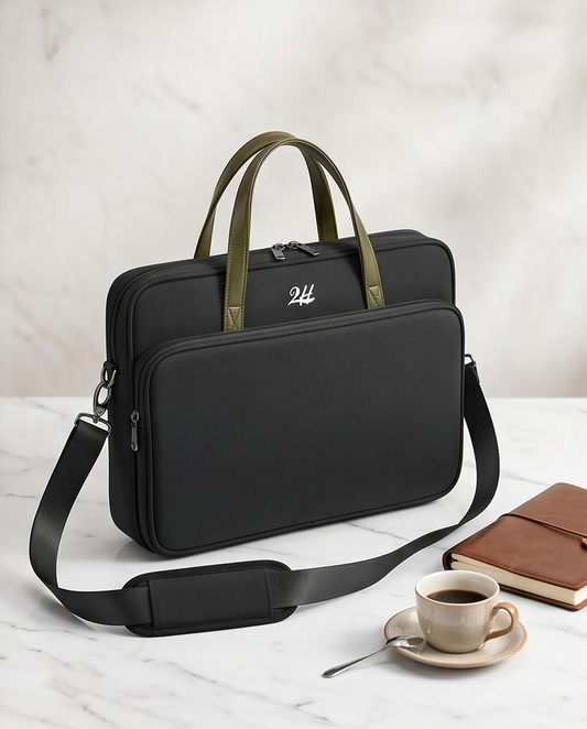 2H Black Laptop Bag