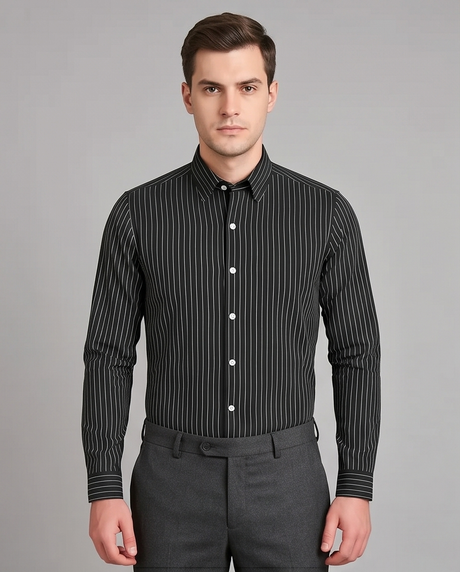2H #220925 Striped Shirt
