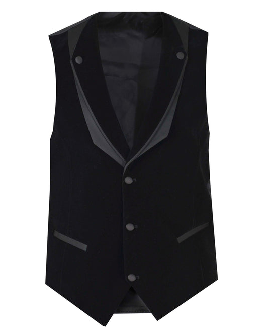 2H Black Chamois Vest