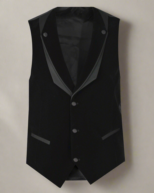 2H Black Chamois Vest