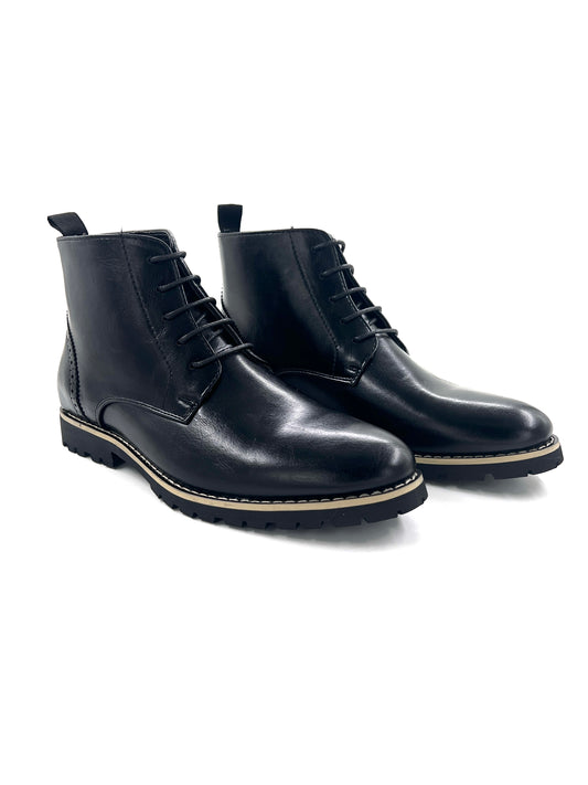 2H #A1710 Black Chelsea Boot