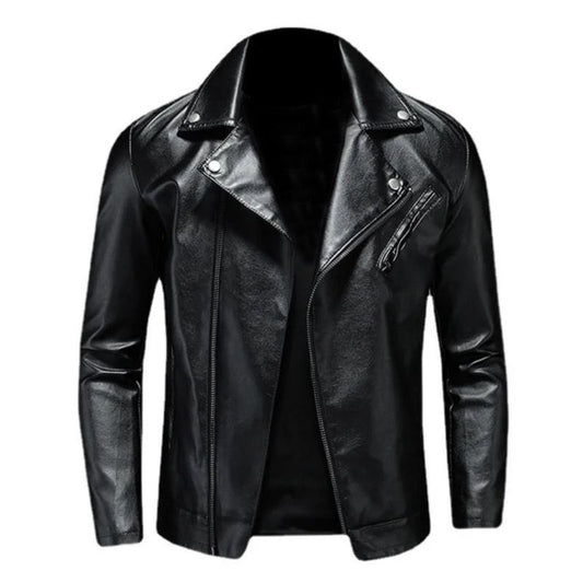 2H #618 Black Leather Jacket