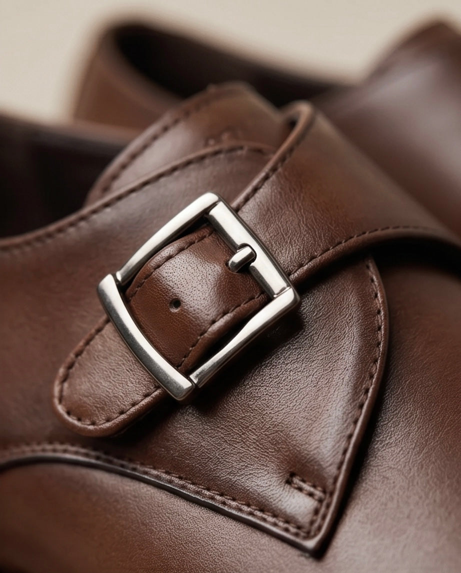 2H #2102 7001 1354 Brown Formal shoes