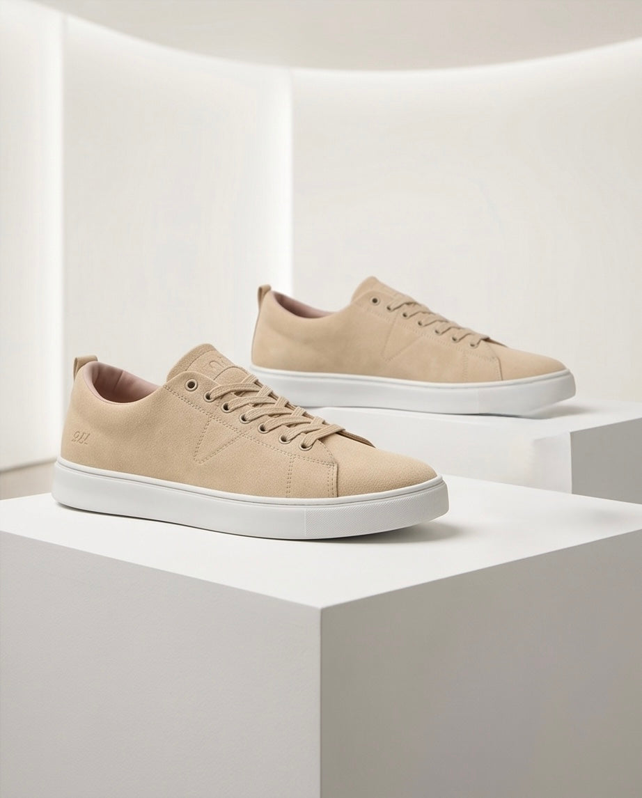 2H #08 Beige Casual Shoes
