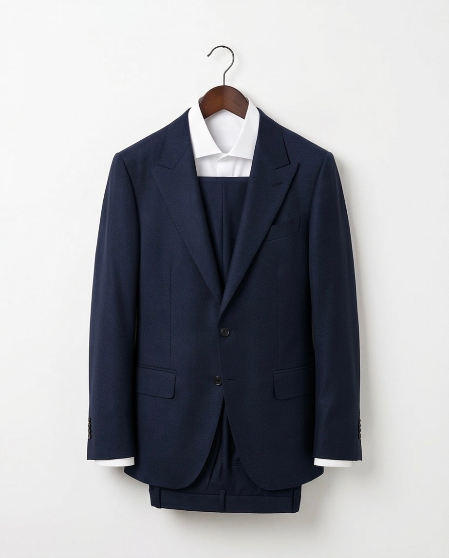 2H #1802 Navy Casual Suit